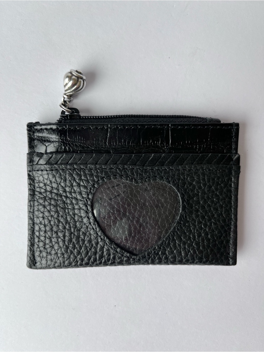 Brighton Black Card Holder Mini Wallet